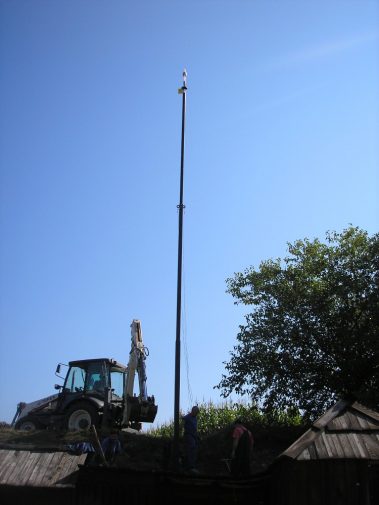 Montaža gromobrana i brojača udara groma