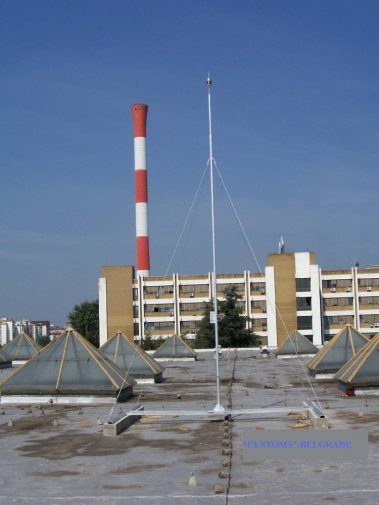 Montaža gromobrana i brojača udara groma