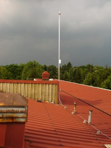 Montaža gromobrana i brojača udara groma