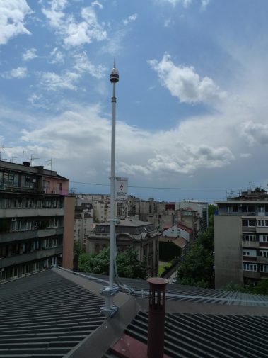 Postavljanje gromboranskih instalacija, gromobrana, brojača udara groma, gromobranskog uzemljenja, Uređaja sa ranim startovanjem