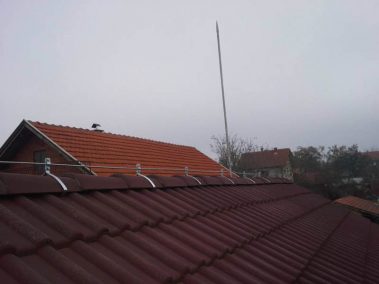 Klasicna gromobranska zastita, franklinov stap 2